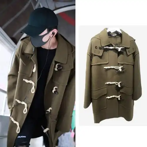 易烊千玺同款衣服冬季 中长款大额优惠券