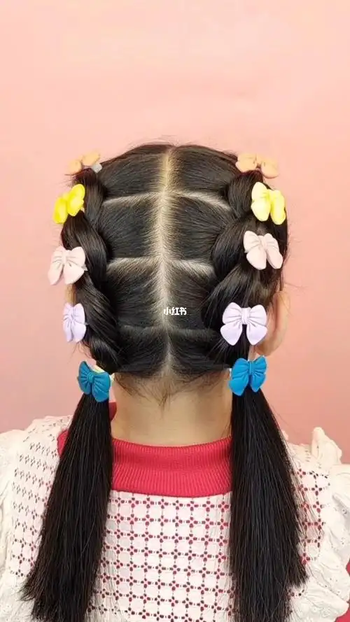 宝宝发型儿童日常编发儿童编发编发日常编发编发教程