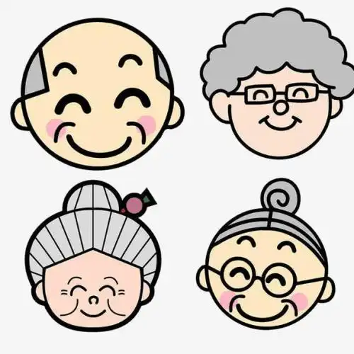 卡通头像爷爷奶奶