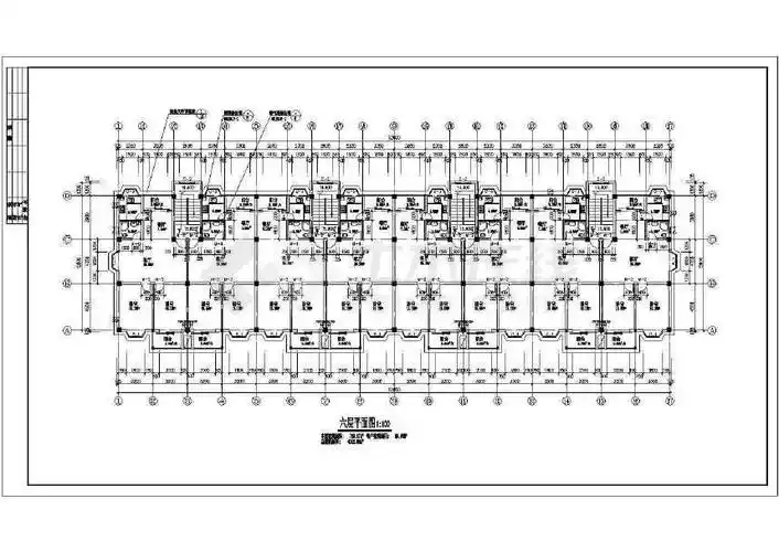 小区住宅建筑施工图