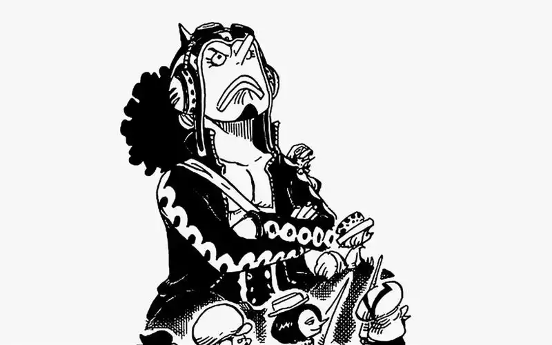 《海贼王》黑白漫画桌面壁纸下载