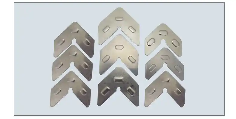 不锈钢组角片铝合金断桥门窗组角件 门窗固定片连接钢片五金配件