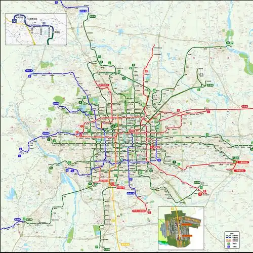 咨询课题研究编制项目概况截止2018年底,北京市共开通了22条地铁线路