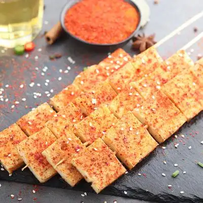 一绝千页叶豆腐烧烤油炸小吃麻辣烫串串火锅食材半成品商用豆腐干