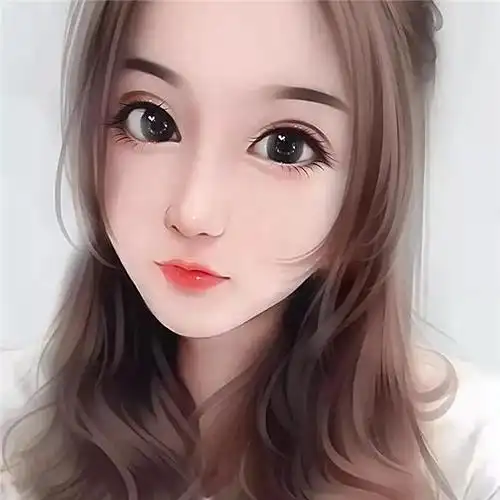 干净小清新手绘头像优雅女生_女生微信头像_头像屋