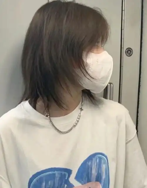 京选优品狼尾假发女短发夏网红鲻鱼头短直发个性帅气假发套自然仿真全