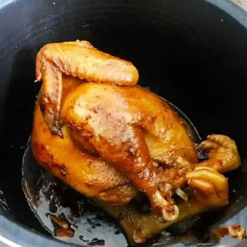 美味电饭锅焗鸡,简单三步,你也可以端上餐桌