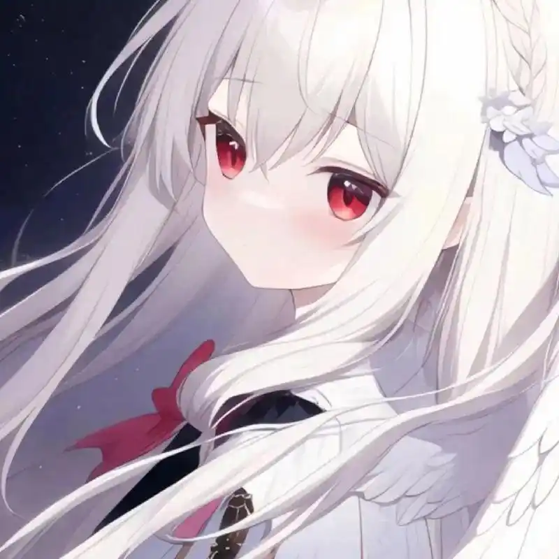 可爱带点高冷的动漫女生头像