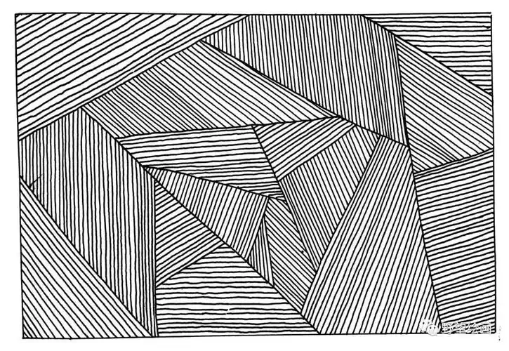 线稿的线条练习可以分成两类,一类是直线,一类是曲线:建筑等人造物品
