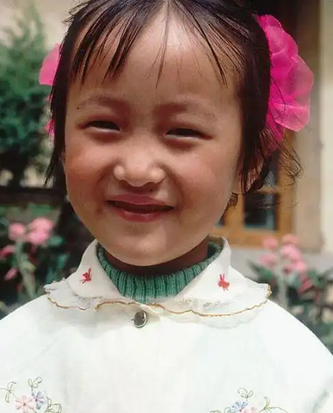 80年代老照片,图1改装后的自行车,最后一张可爱的小女孩!