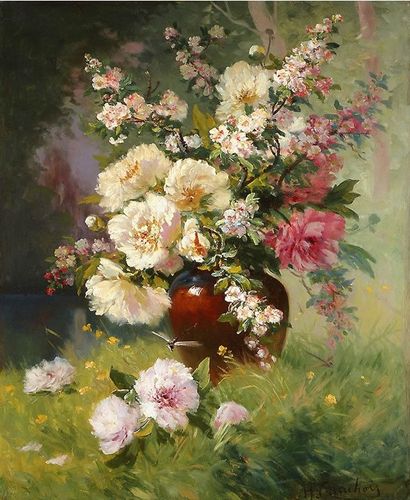 大幅新款dmc十字绣卧室欧式名画油画草地上的十字绣套件