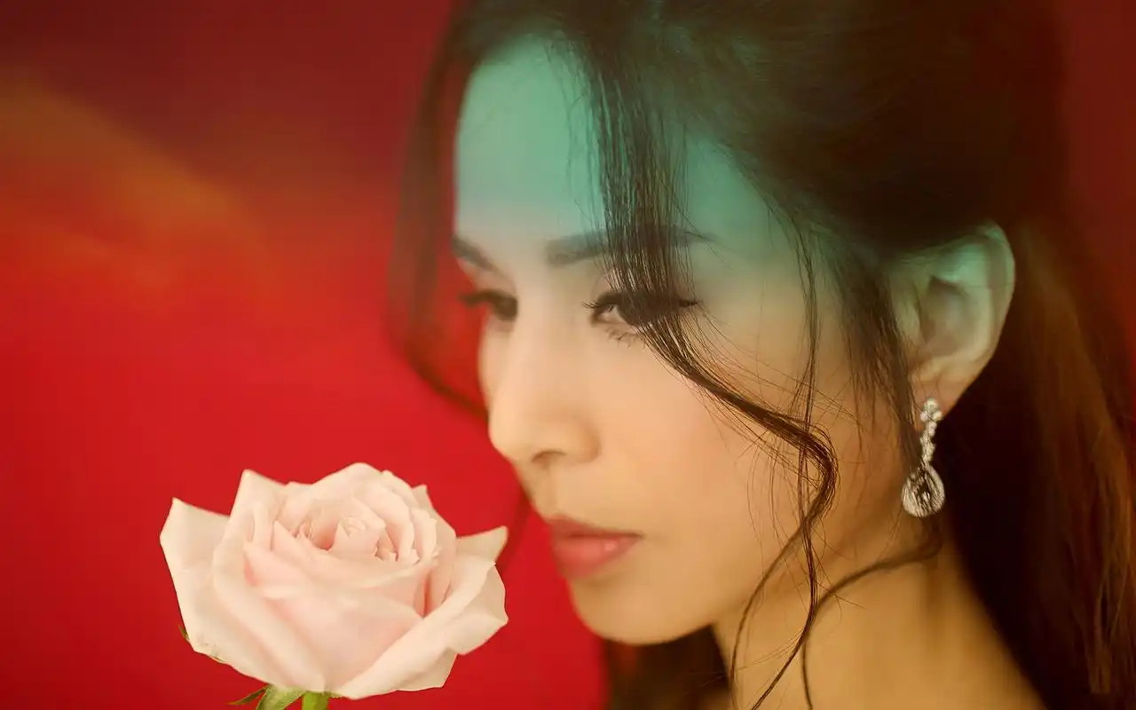 李若彤仙气唯美高清桌面壁纸