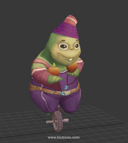 调皮鬼 - 模型动作 - biubiu游戏美术论坛,游戏动画,游戏特效,游戏模