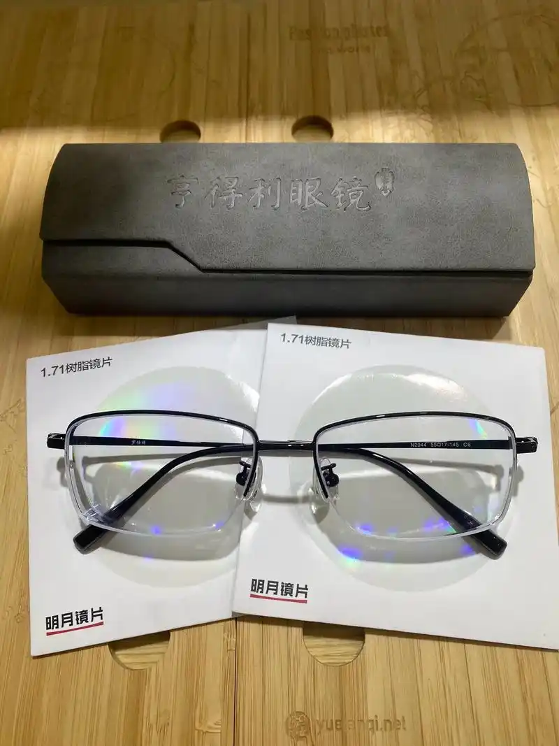 分享客订明月1.71非球面镜片.右眼度数:675度近视75度 - 抖音