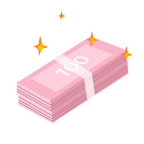 手绘金融人民币插画