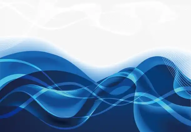 蓝色动感线条免抠素材免费下载_觅元素51yuansu.com