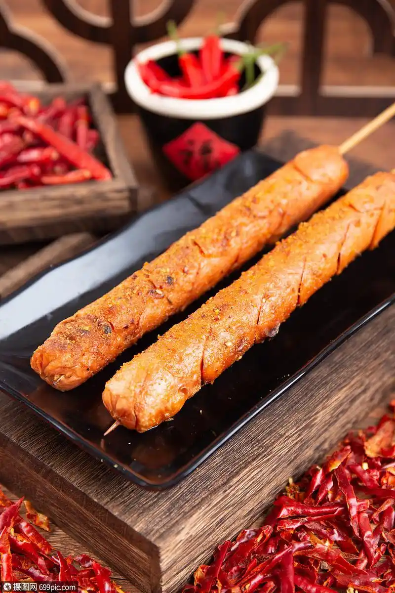 东北肉串烤肠