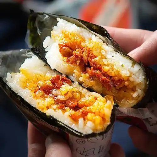 三角饭团即食速食早餐半成品罗森便利店日式肉松自热米饭