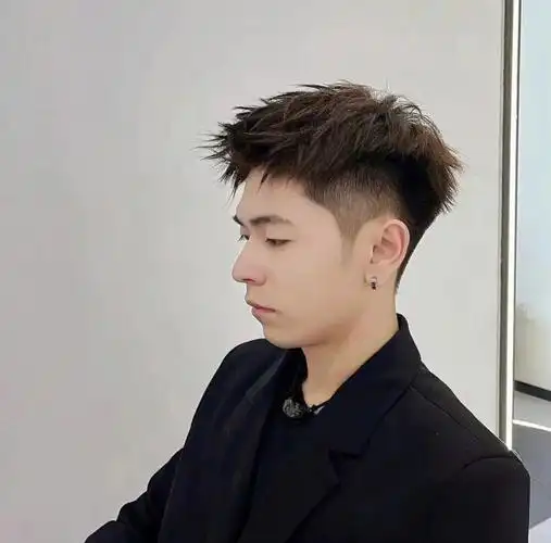 摩根烫前刺发型