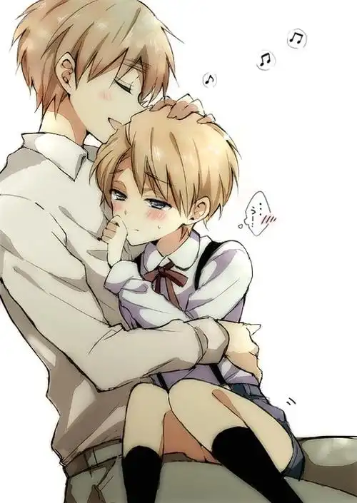 二次元情侣最萌身高差迷你萌妹纸可爱情侣图动漫情侣身高差