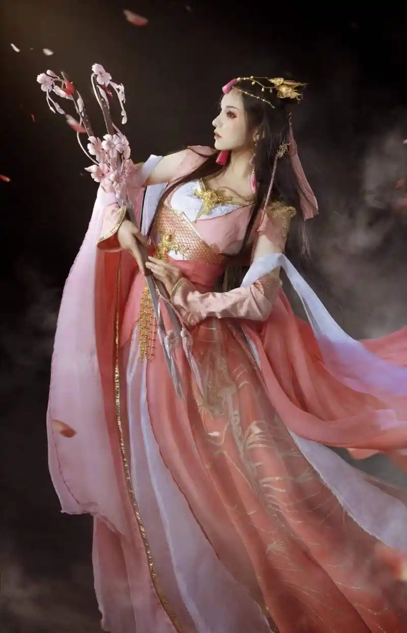 剑网三七秀绝美cos,是原画里走出来的仙女吧