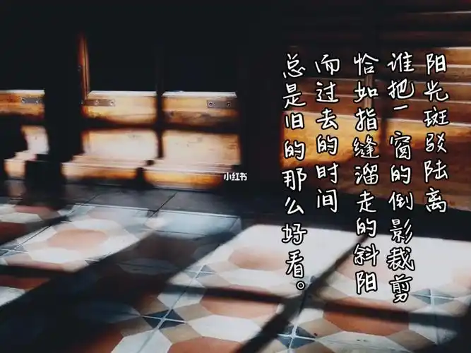 独处时光过去的时间总是旧的那么好看