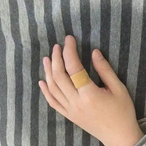 假手指套残疾人硅胶仿真断指魔术防汗防滑固定乳胶食指套手指头假