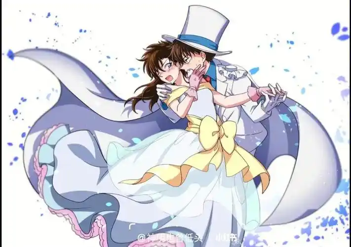 名侦探柯南  #名柯  #怪盗基德  #黑羽快斗中森青子  #快青 #中森