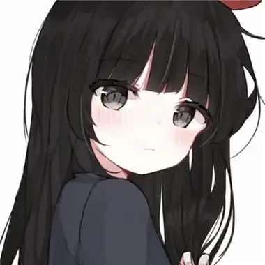 黑白动漫气质超清高冷二次元头像