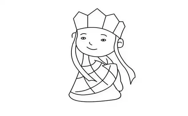 唐僧简笔画 唐僧简笔画简单又帅气