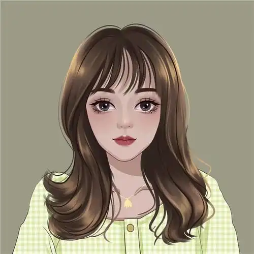 手绘头像女可爱小女孩手绘头像女可爱卡通简单超可爱女生头像