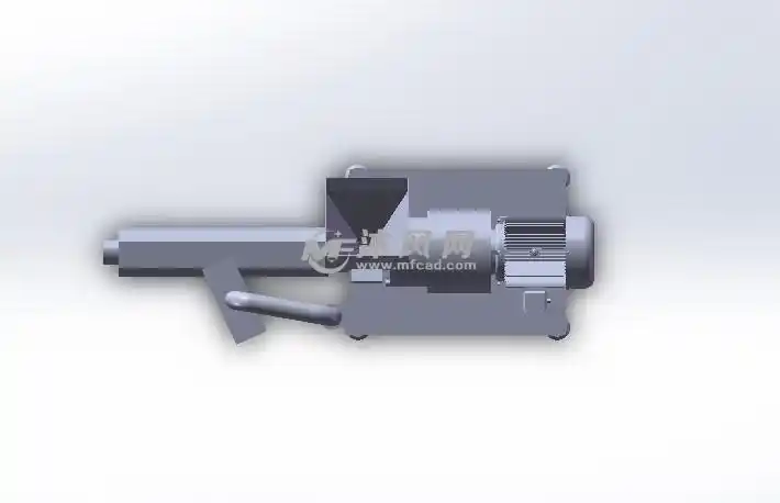 单螺杆挤出机模型