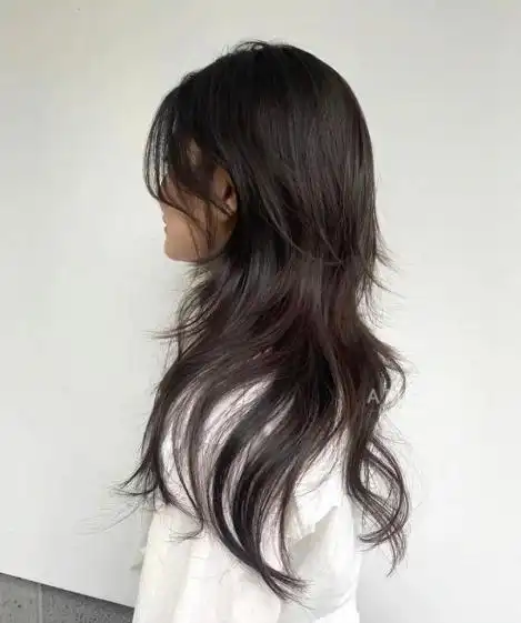 层次感碎发长发造型 慵懒妩媚长卷发女人味十足