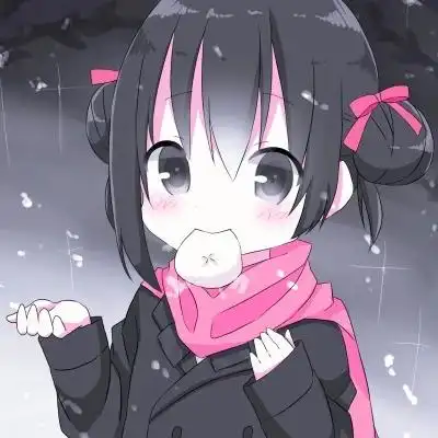 卡通女生头像仙气可爱呆萌图片