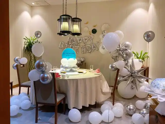 小包间生日布置