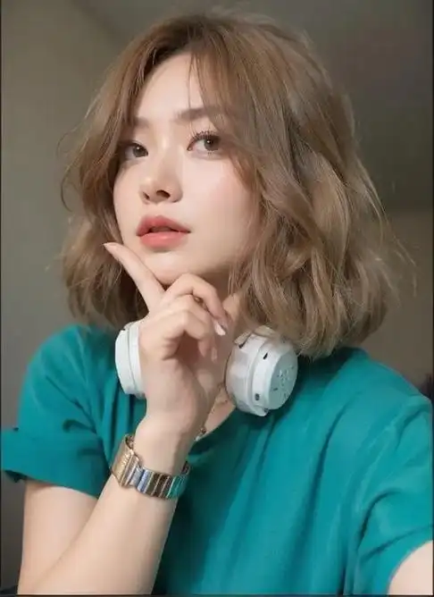 短发这样烫发太好看啦!水波纹短发真的太好看了!甜 - 抖音