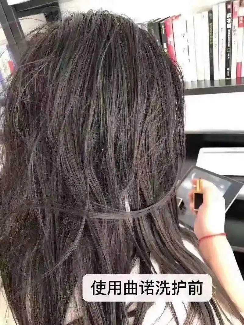 78油性发质的姐妹跟我说,一天不洗头发都腻.