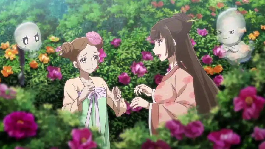 原创国漫新宠通灵妃上演宫斗戏灵鬼神助攻这巴掌打得真狠