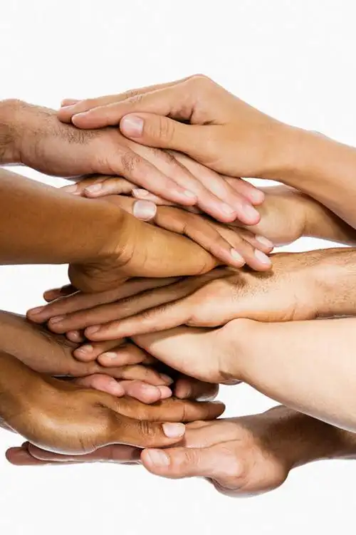 快乐,兴奋,骄傲,成功,胜利,欧洲,非洲,黑人,欧洲人,击掌,许多人,手势