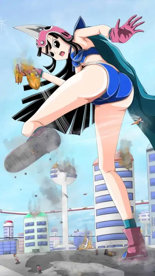 牛魔王的女儿,七龙珠孙悟空的老婆琪琪chichi手机壁纸图片(7)