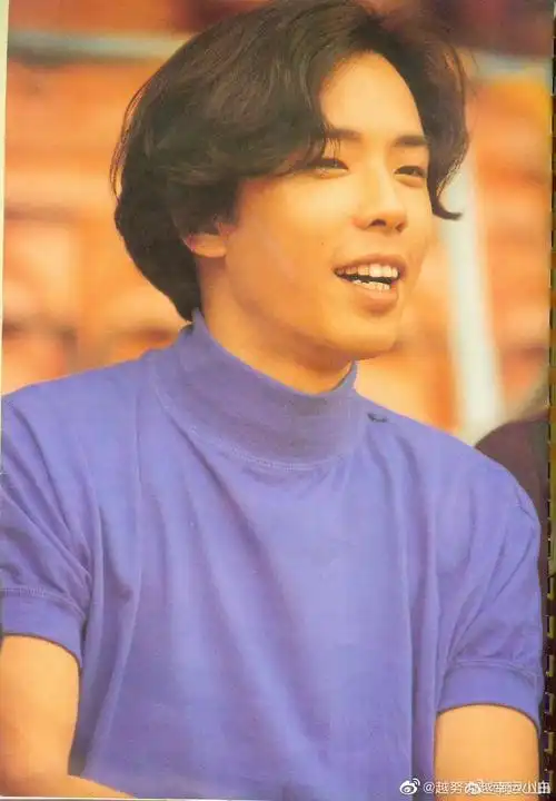 黄贯中年轻时候的气质也太干净阳光了在舞台上又酷又媚