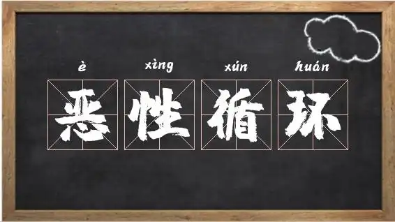 带循字的成语_恶性循环的意思相关图片