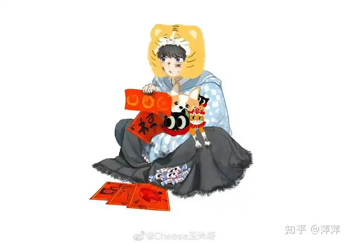 大家有周深的q版漫画图片嘛