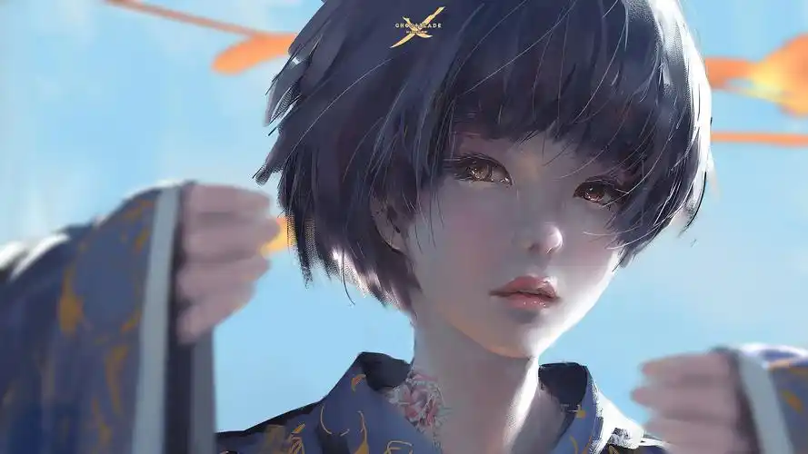 动漫壁纸 电脑壁纸 鬼刀 小绿 - 堆糖,美图壁纸兴趣社区