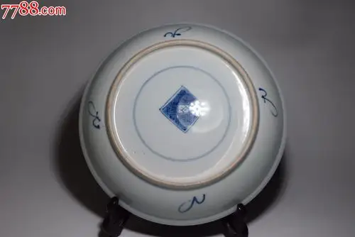 清代押花款外销瓷