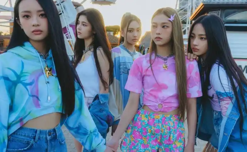 mv|韩国又出怪物新女团!人均16岁,5成员全神颜值被称完颜团