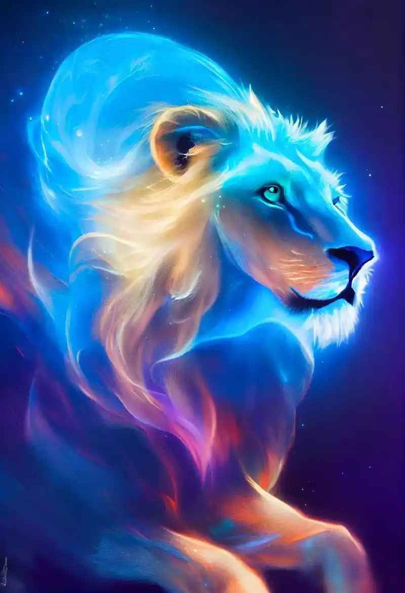 ai绘画壁纸|狮子座.#图文伙伴计划 #抖音图文来了 #ai - 抖音