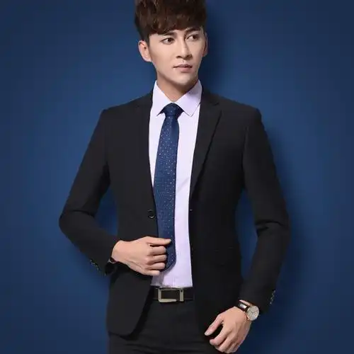 流行男装小西装