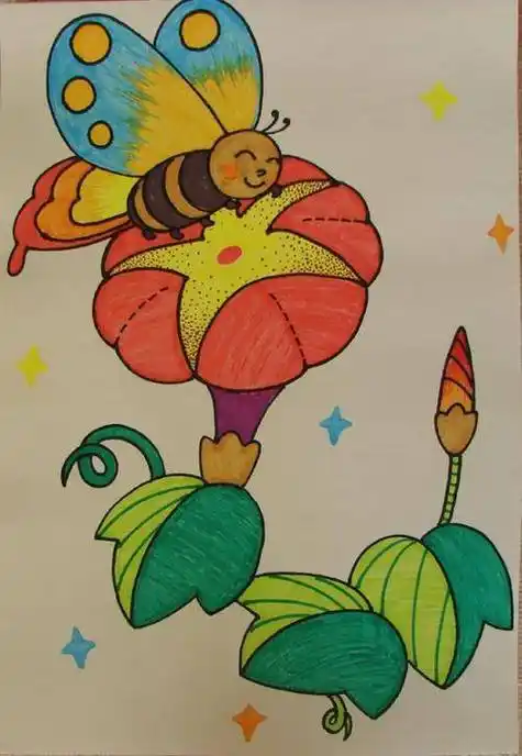 小学生图画作品简笔画