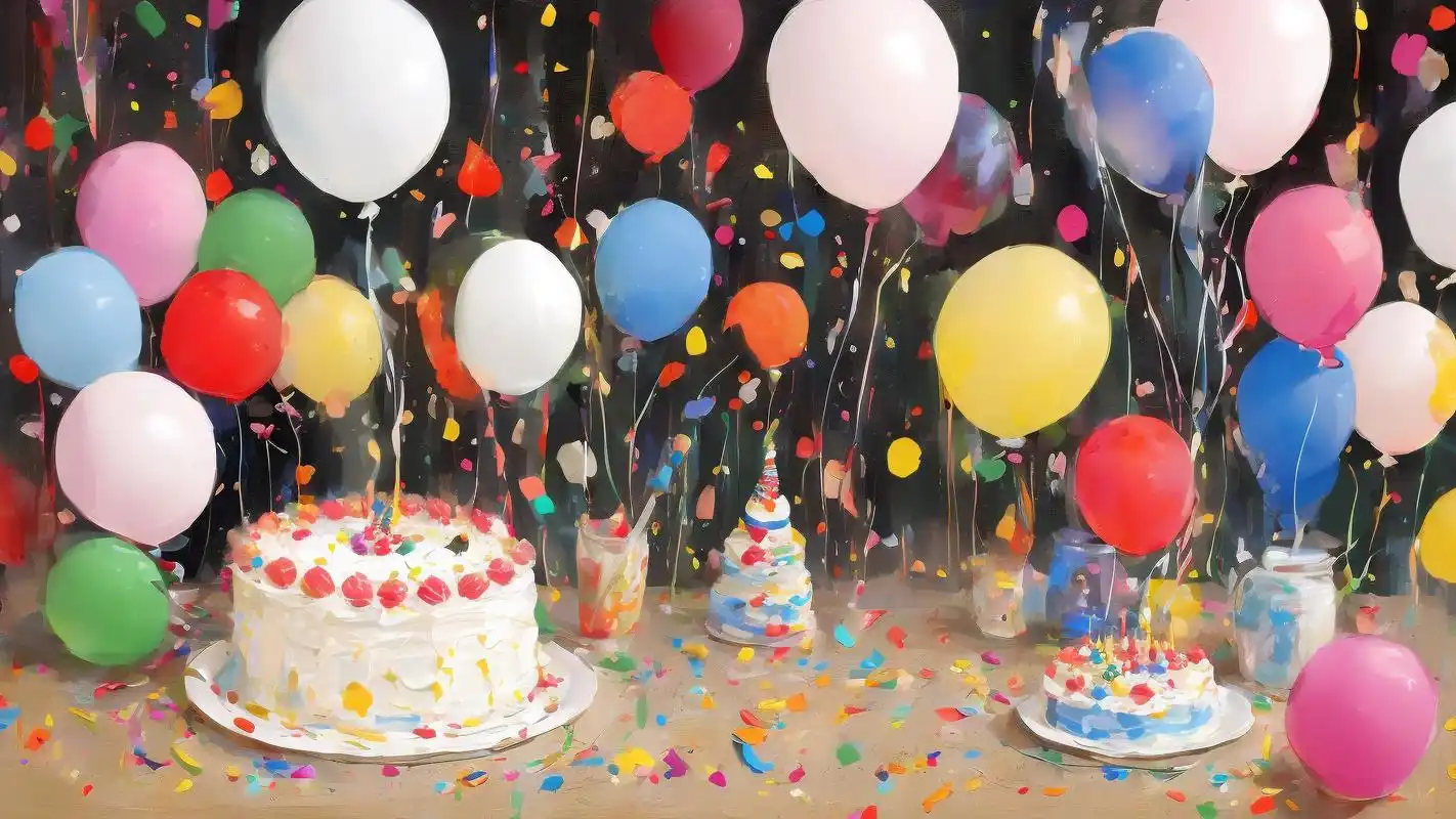 超美背景墙气球装饰🎈 还在为生日派对怎么布置发愁吗?